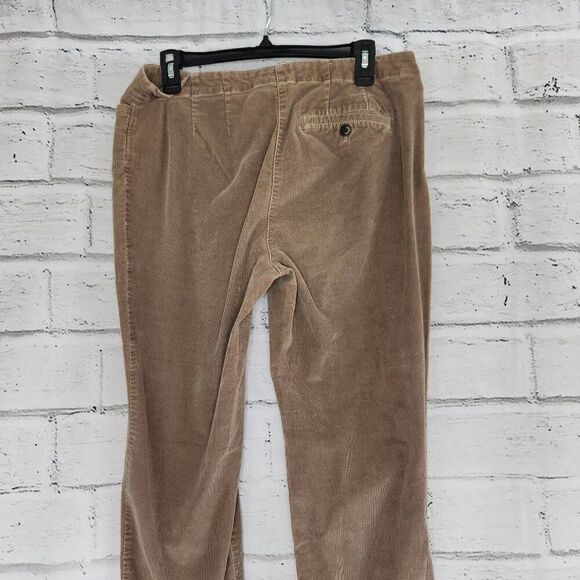 J Jill Corduroy Pants Brown Womens Size 10 Mid Rise Straight Leg Stretch - Picture 6 of 11